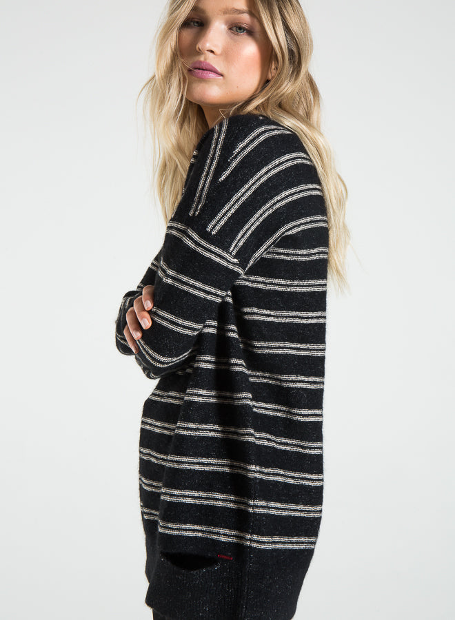PHILANTHROPY- Dune-Sweater Black