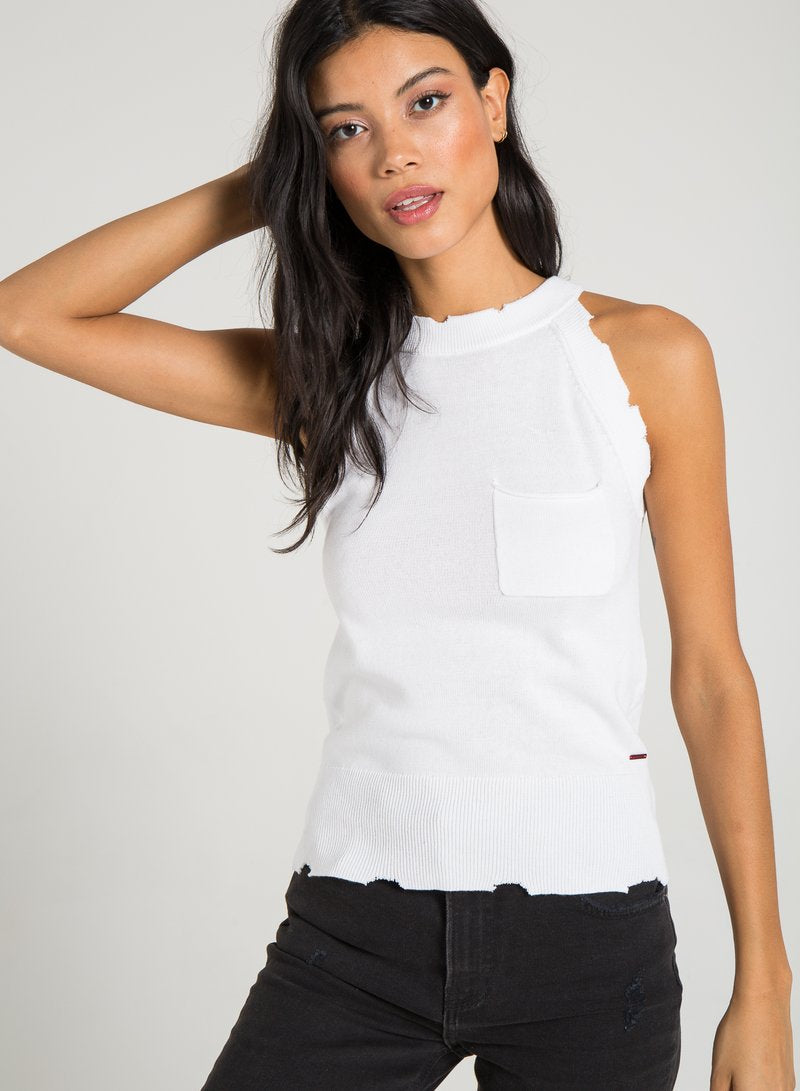 PHILANTHROPY - Callan Tank Top in White