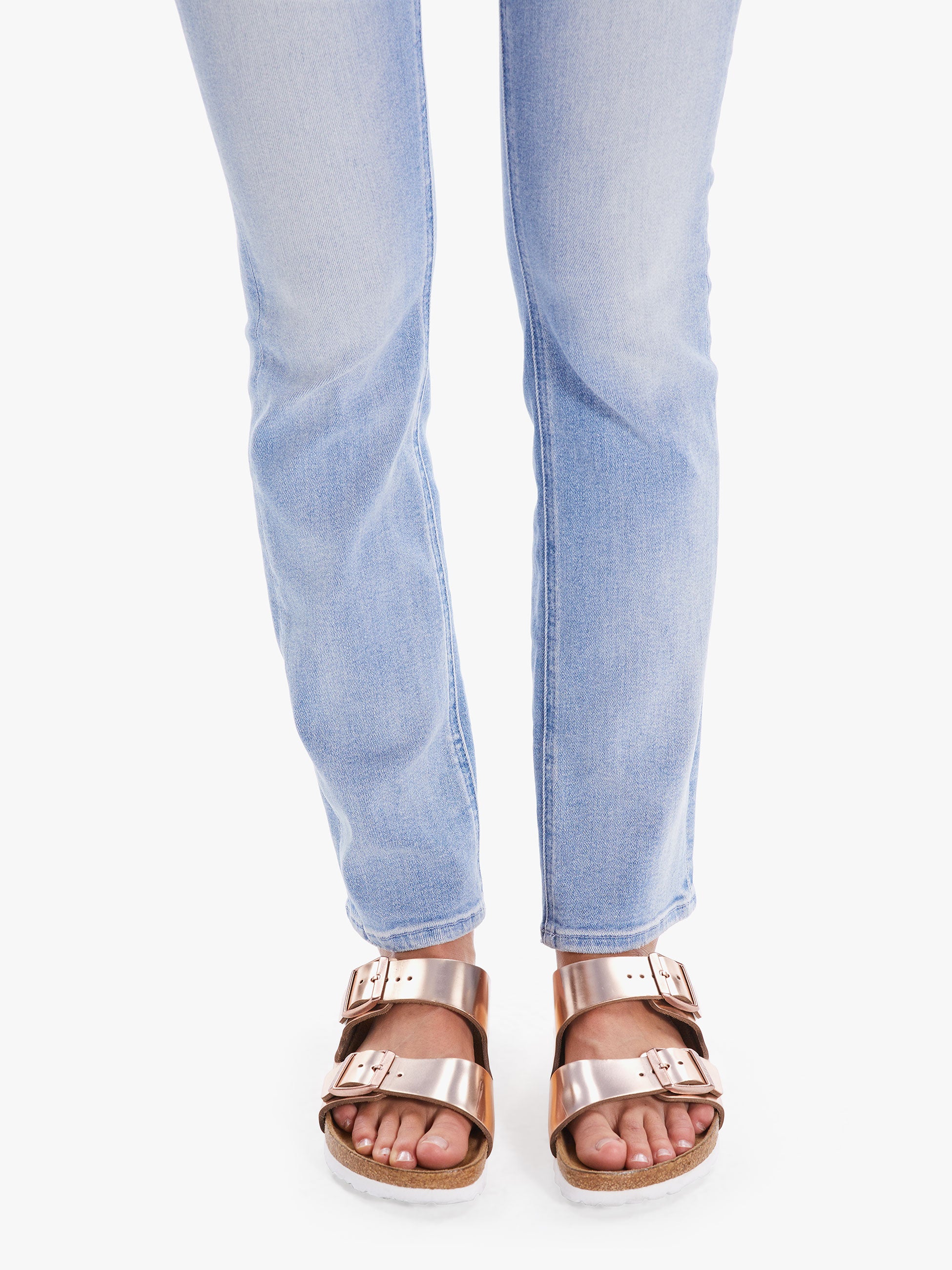 Mother - The Mid Rise Dazzler Flood in Sweet Petals – Blond Genius