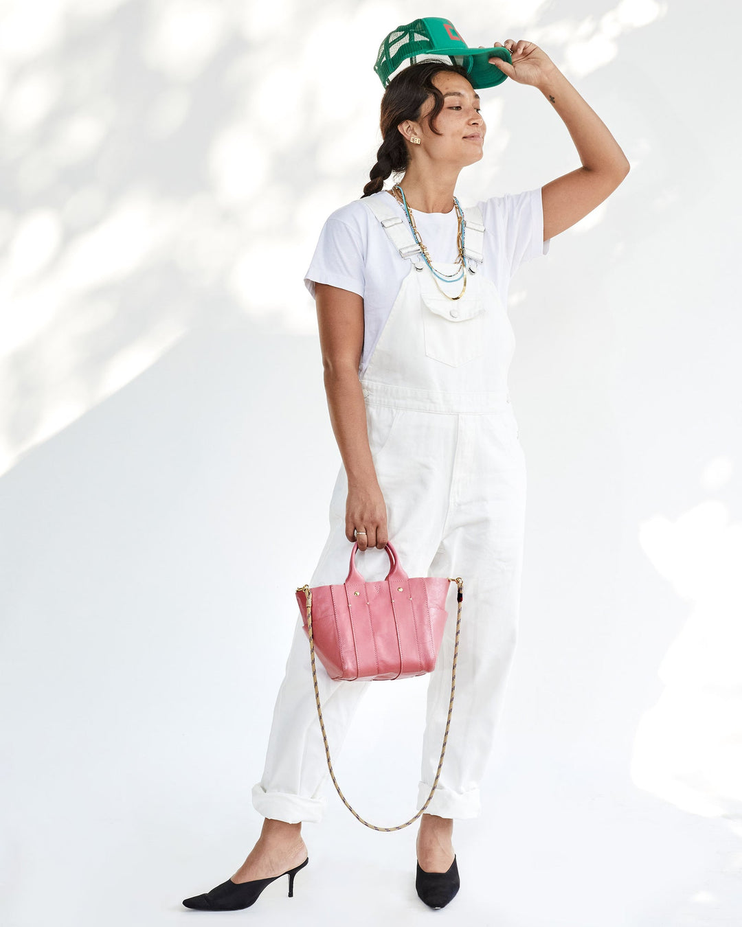 Clare V. - Le Petit Box Tote in Petal Rustic