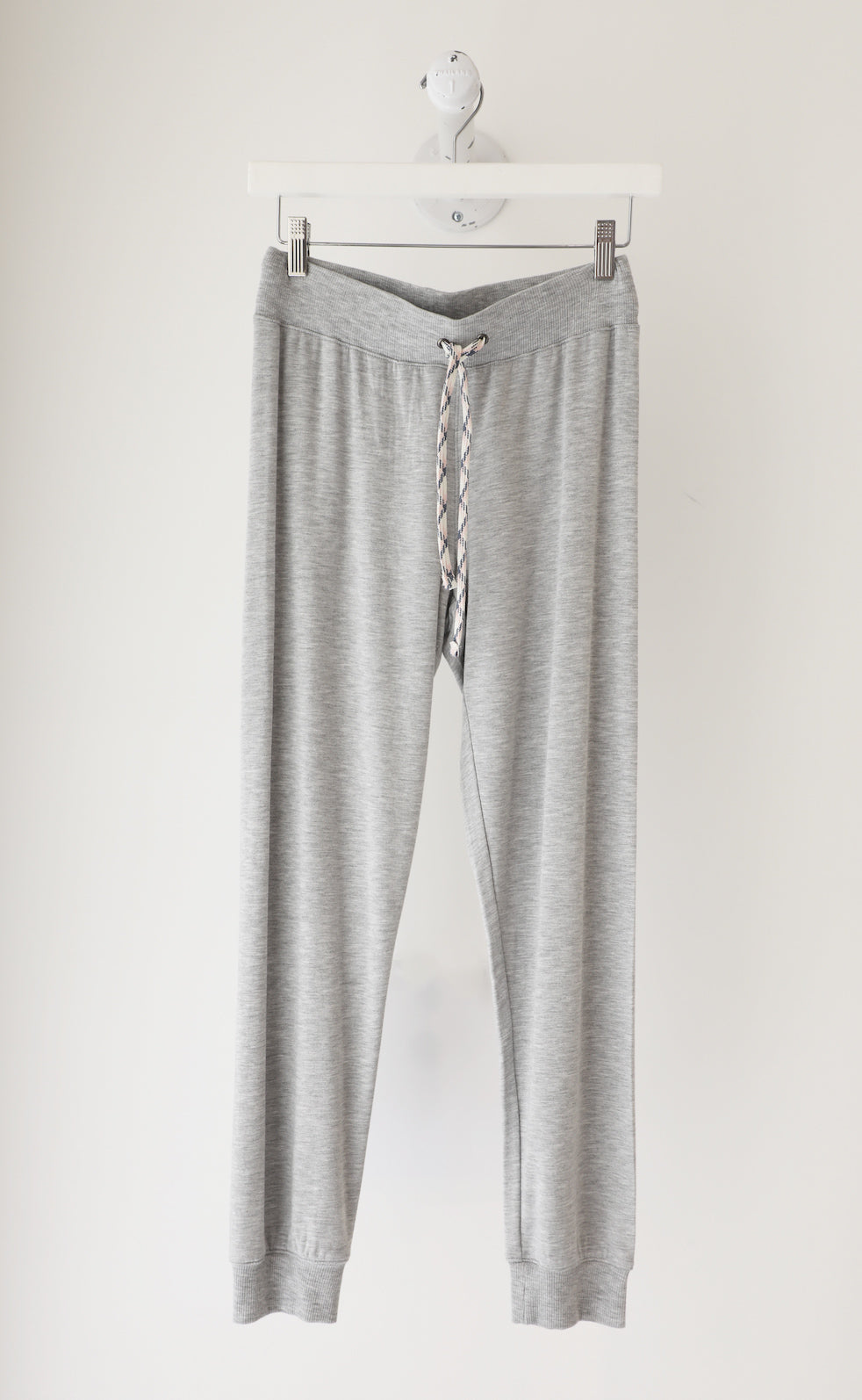 David Lerner - Lounge Cuffed Jogger in Heather Grey Default