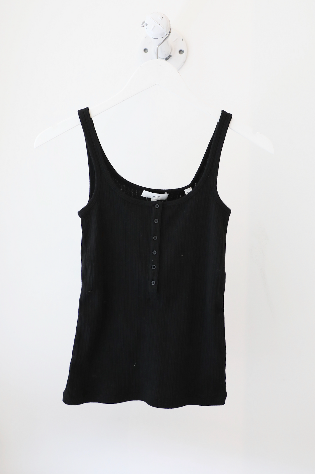 Vicne - Henley Tank in Black