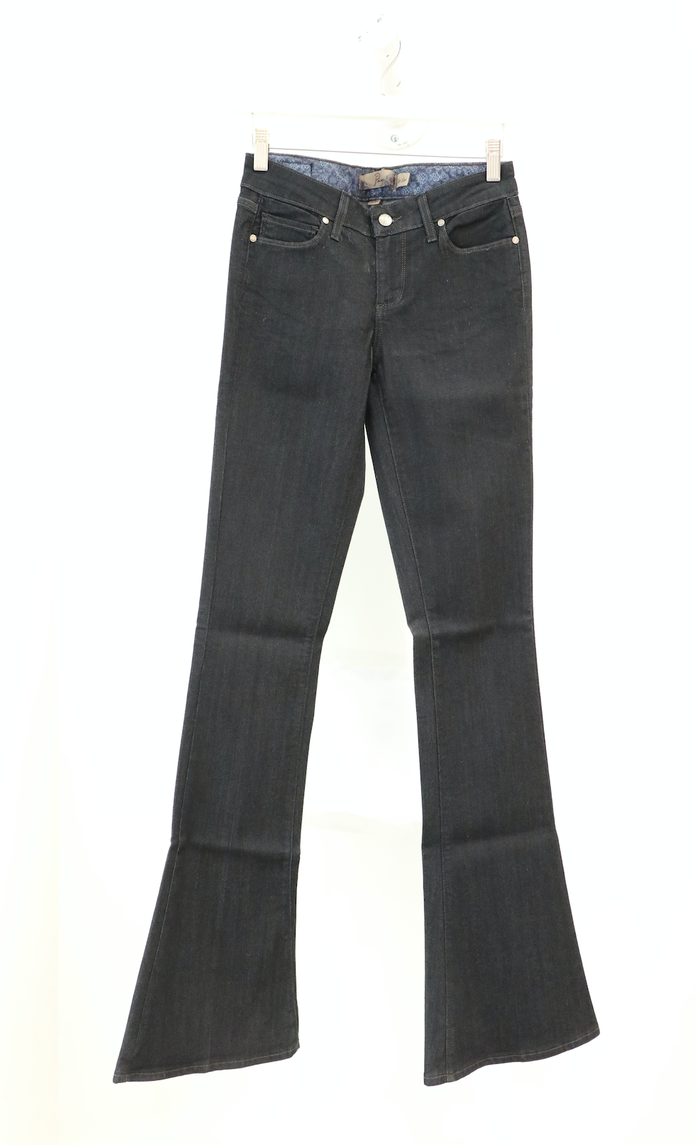 Paige Premium Denim - Lou Lou Midrise Skinny Flare in Twilight
