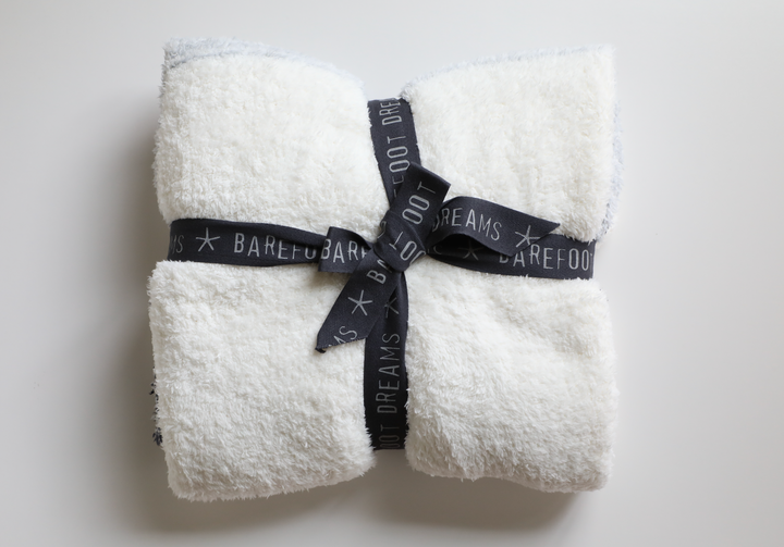 Barefoot Dreams - Cozychic Horizon Blanket in Pacific Blue Multi