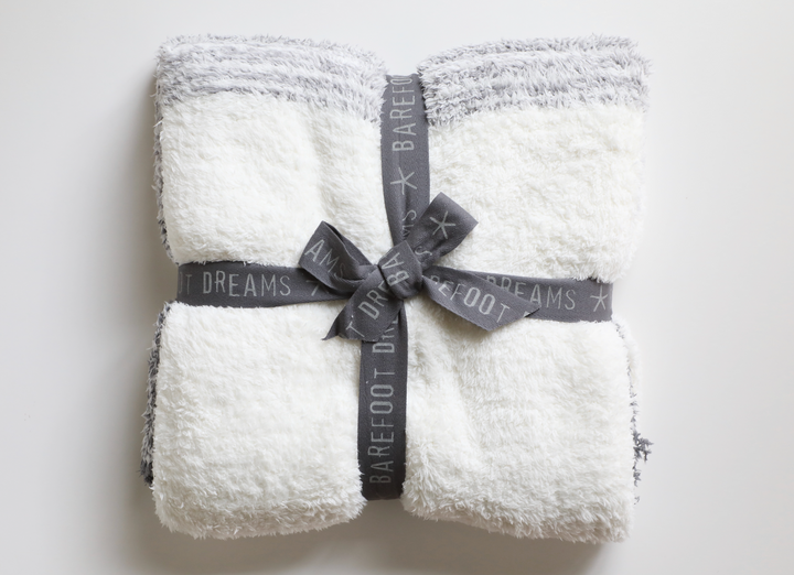 Barefoot Dreams - Cozychic Horizon Blanket in Graphite Multi
