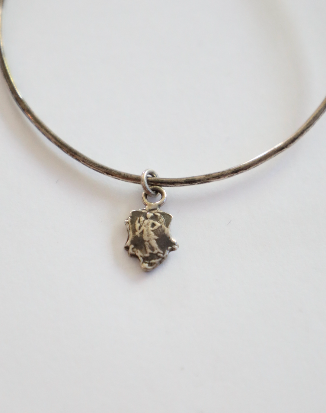 Pyrrha - Angel Charm in Silver Jewelry