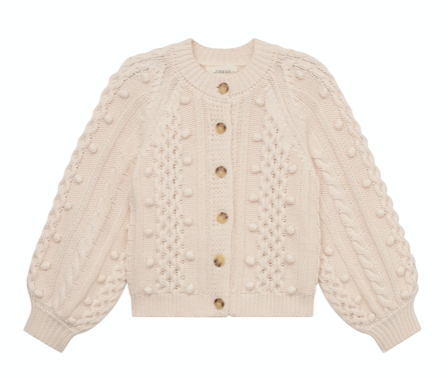 The Great - The Mountainside Cardigan in Cream