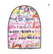 Kerri Rosenthal - Love is All You Need Beanie in Multi