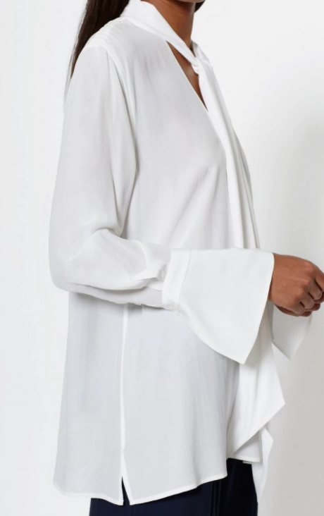 Equipment - Jacqueleen in Bright White