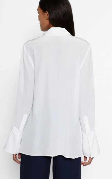 Equipment - Jacqueleen in Bright White