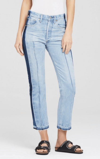 Citizens of Humanity - Gia High Rise Ankle Straight Leg in Tuxedo Cypress