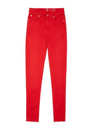 7 For All Mankind - The Ankle Skinny in Poppy