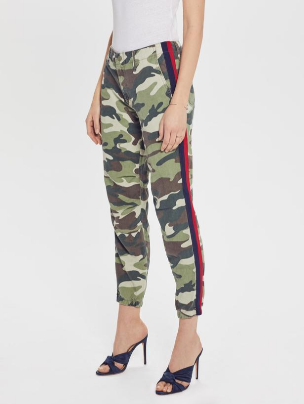 MOTHER - The No Zip Misfit Pant in Double Time Camouflage