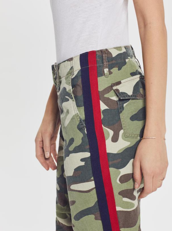 MOTHER - The No Zip Misfit Pant in Double Time Camouflage