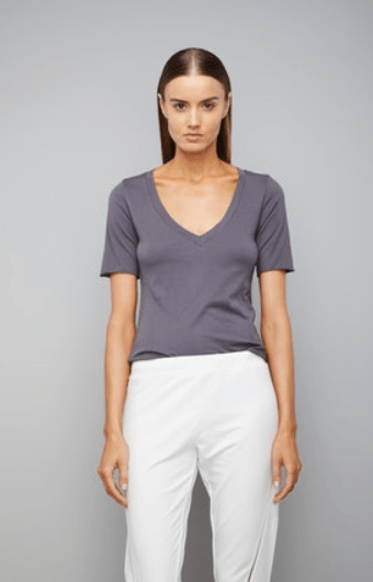 SUNDAYS - Camino Top in Slate