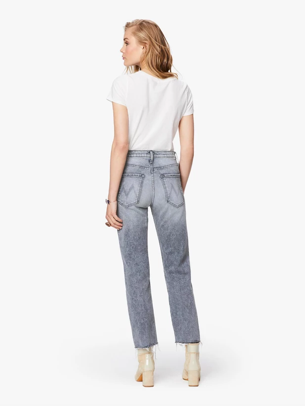 Mother Denim - The Tomcat Ankle Fray in Static