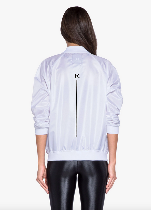 Koral - Dash Jacket in White & Black