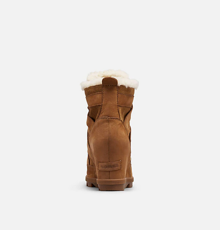 Sorel - Joan of Arctic Wedge II Cozy Boots in Camel Brown