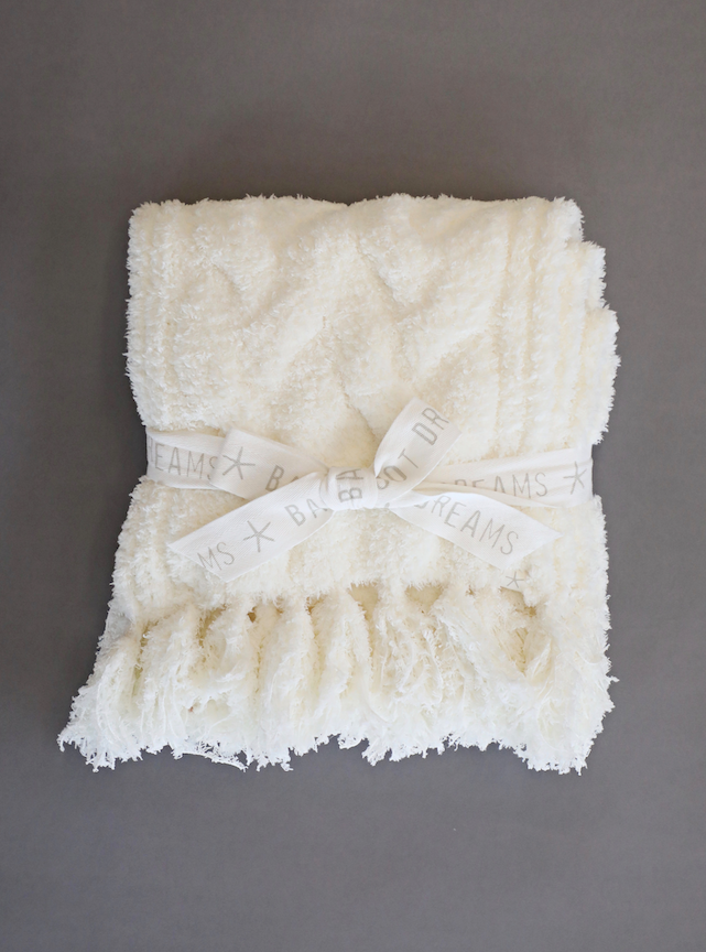 Barefoot Dreams - Cozychic Cable Scarf in Pearl