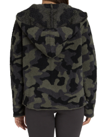 BAREFOOT DREAMS - Cozychic Women's Camo Hoodie in Olive Multi