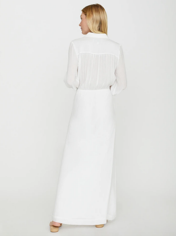 Brochu Walker - Madsen Maxi Dress in Salt White