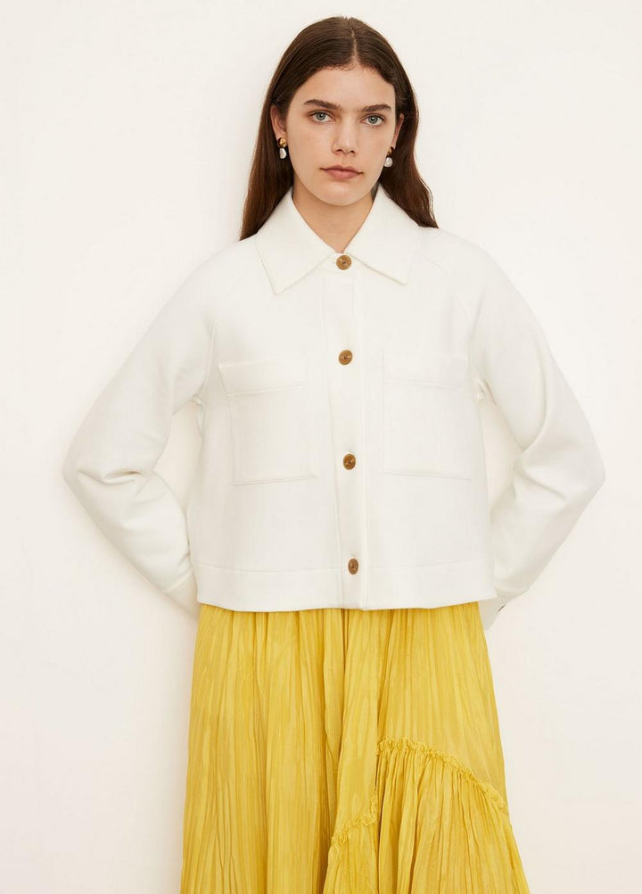 Vince - Shirt Jacket in Optic White