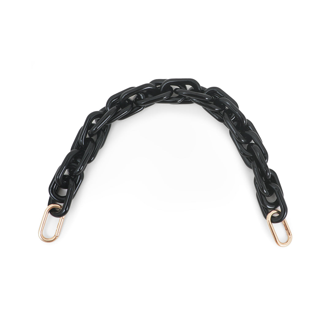 Clare V. - Shortie Strap in Black Acrylic