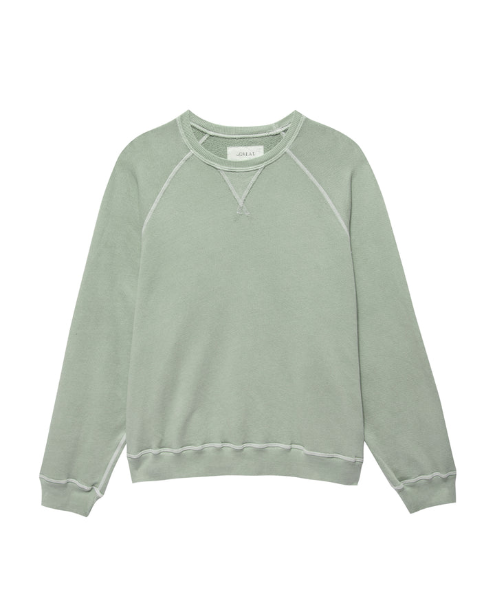 The Great - The Slouch Sweatshirt In Seafoam