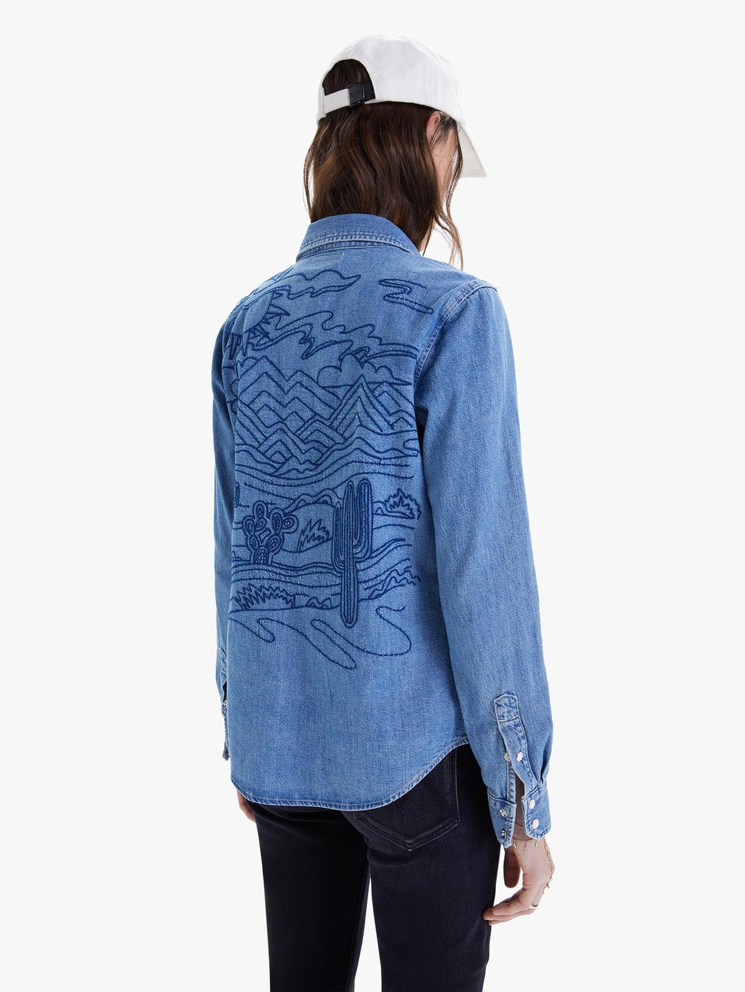 Mother - The Honey Button-up Shirt in Take a Trip With Me