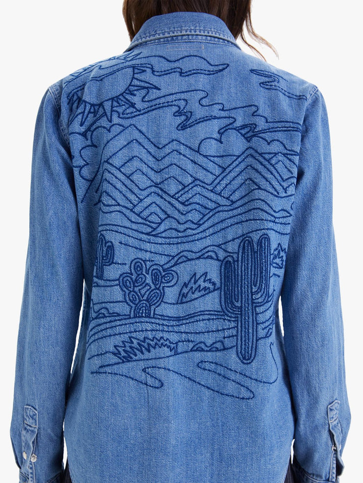 Mother - The Honey Button-up Shirt in Take a Trip With Me