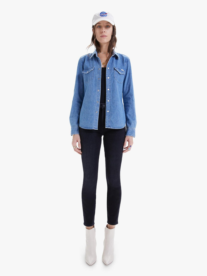 Mother - The Honey Button-up Shirt in Take a Trip With Me