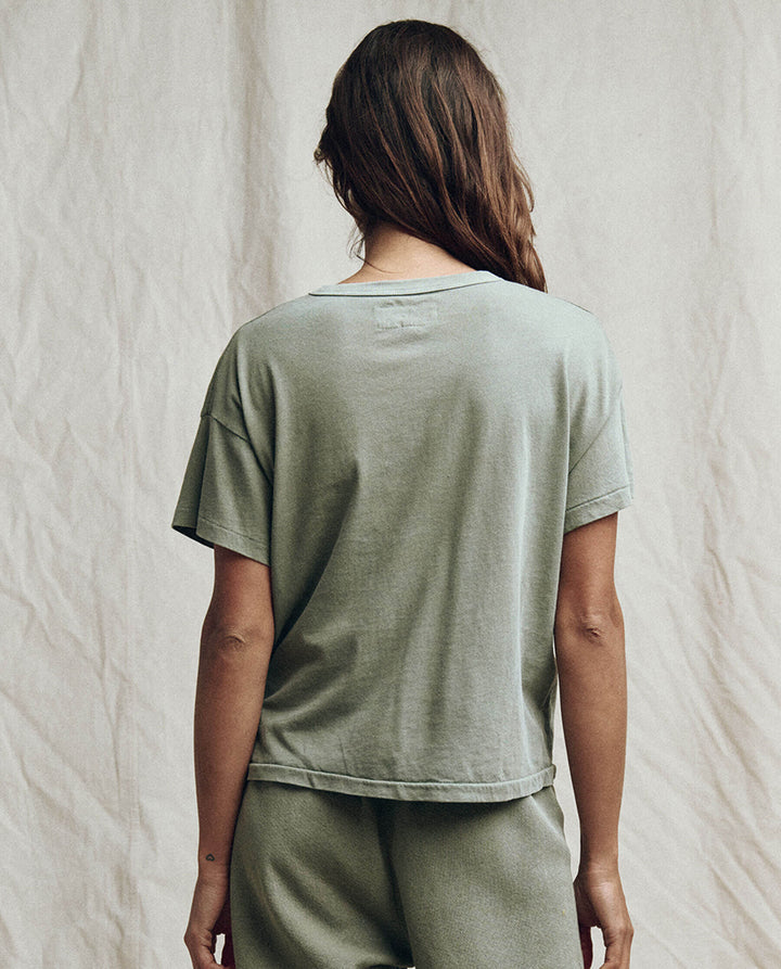 The Great - The Pocket Tee In Sweetgrass