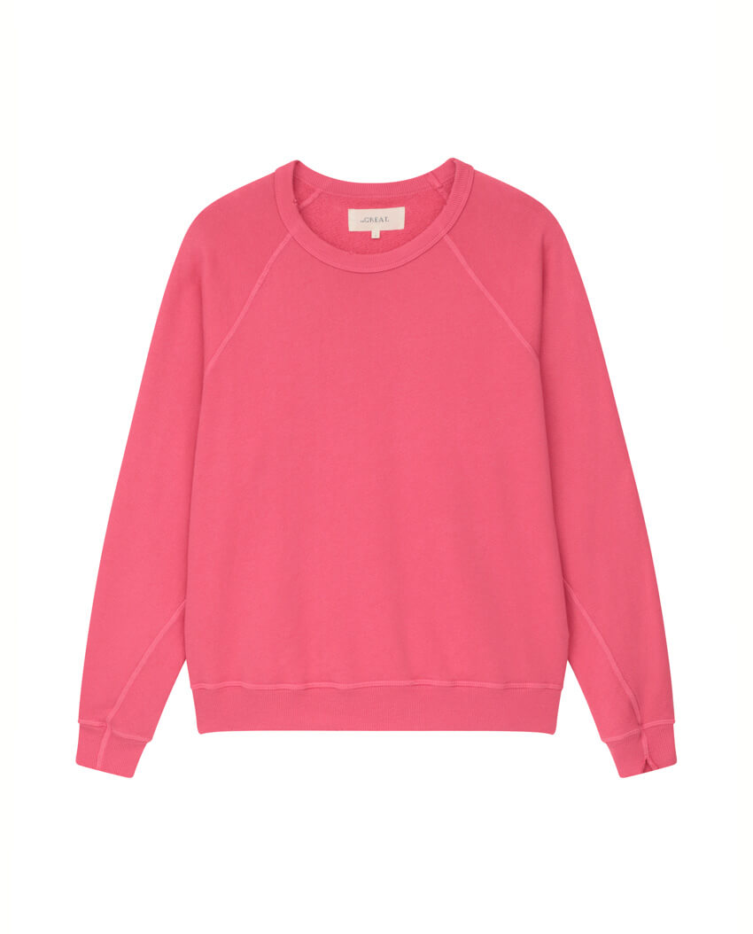 The Great - The College Sweatshirt in Bright Rouge
