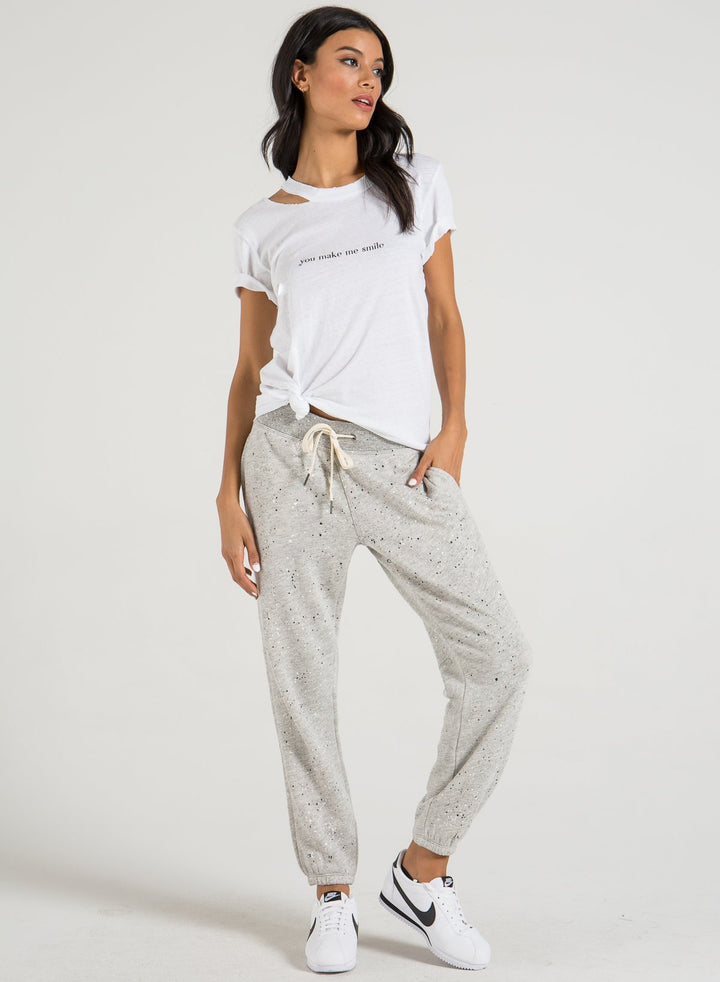 n:PHILANTHROPY - Zander Tee You Make Me Smile White