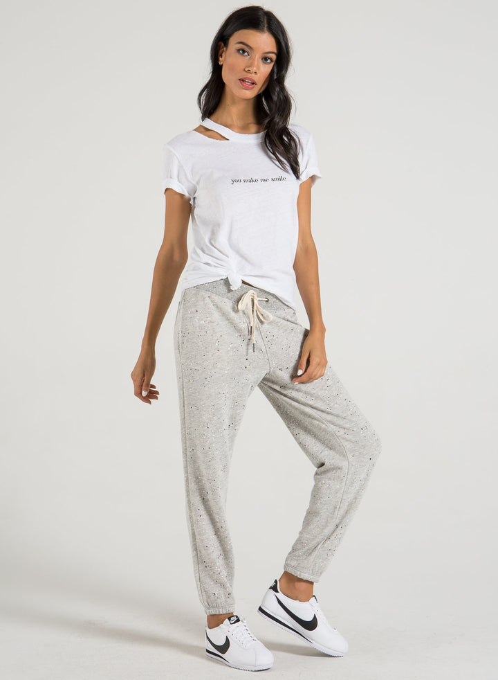 n:PHILANTHROPY - Zander Tee You Make Me Smile White