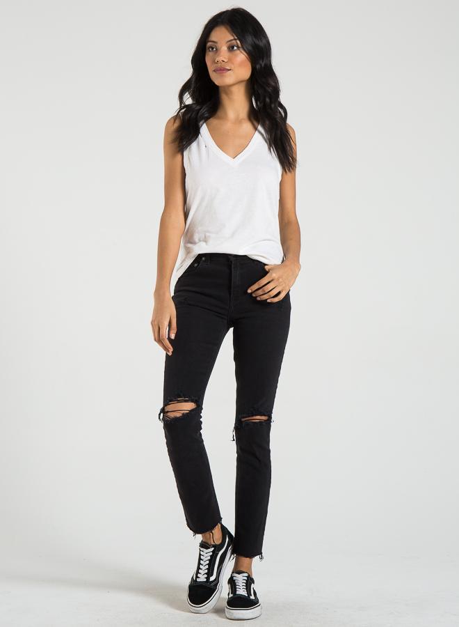 PHILANTHROPY - Pepper V Neck Tank Cloud