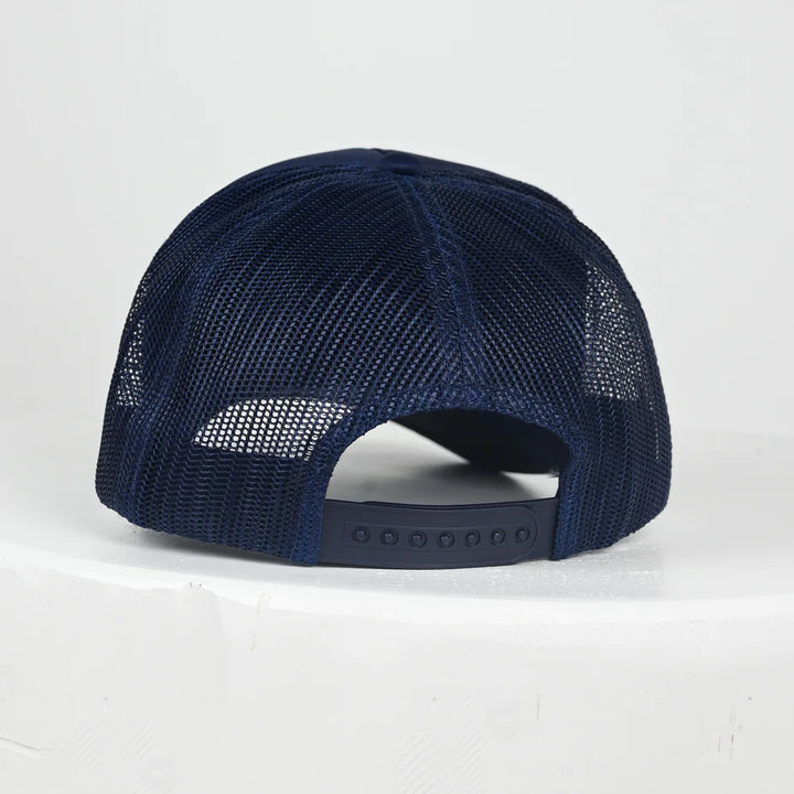 Kerri Rosenthal - Wild Love Trucker Hat in Indigo Accessories