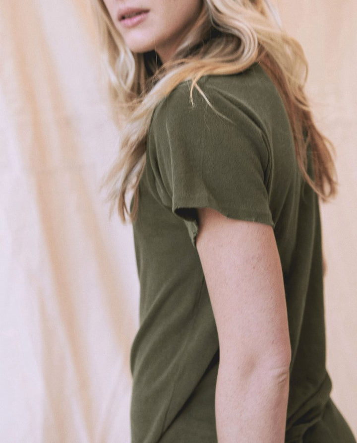 The Great - The Slim Tee Olive
