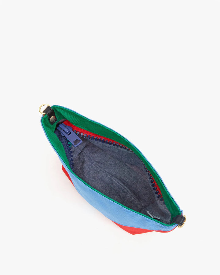 Clare V. - Trop Pochette Avion in Red Recycled Nylon Accessories