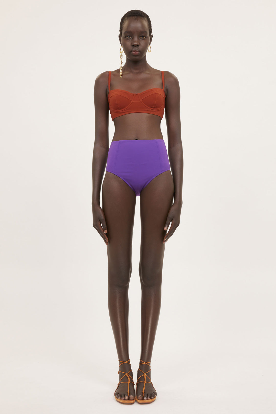 Ulla Johnson - Zahara Bikini Bottom in Cassis