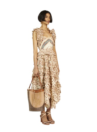 Ulla Johnson - Nia Dress in Opal Blond Genius Ulla Johnson - Nia Dress in Opal Blond Genius