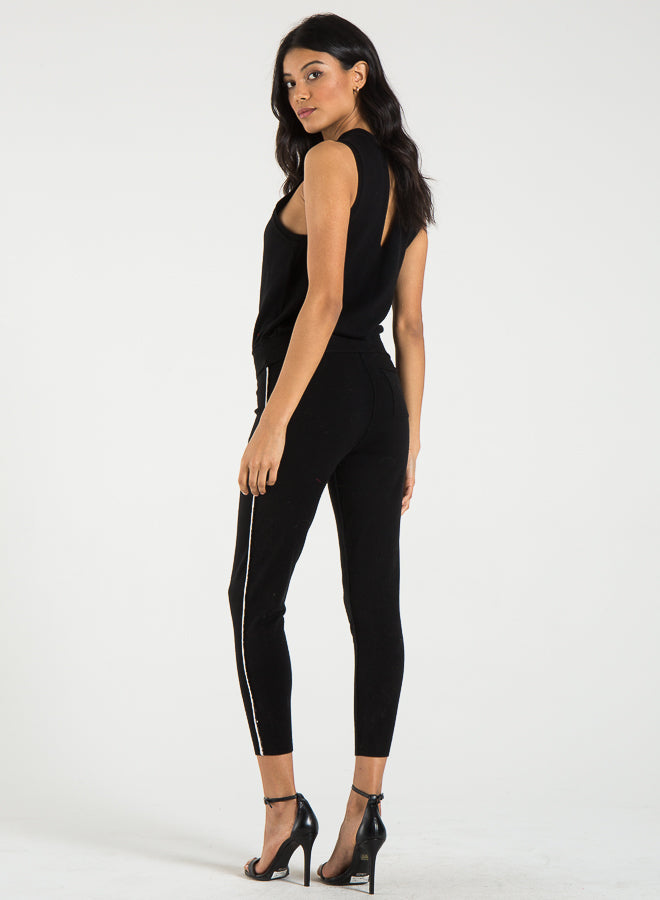 n:Philanthropy - Laser Jumpsuit in Black Cat