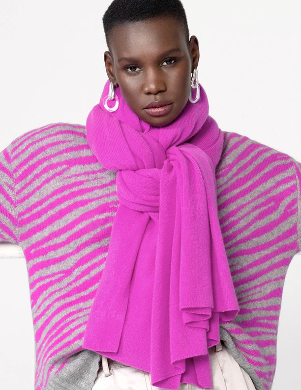 White + Warren - Travel Wrap in Optimistic Pink