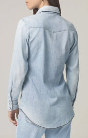 Citizens of Humanity - Jules Slim Western Shirt in Sweet Thing