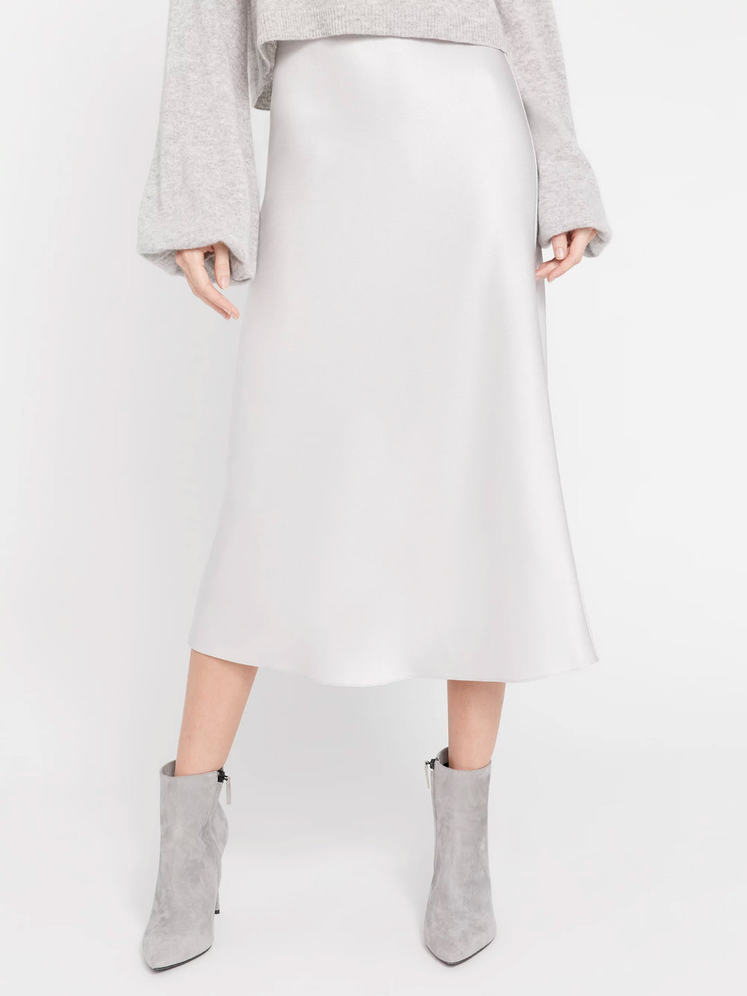 Alice + Olivia - Maeve Midi Length Slip Skirt