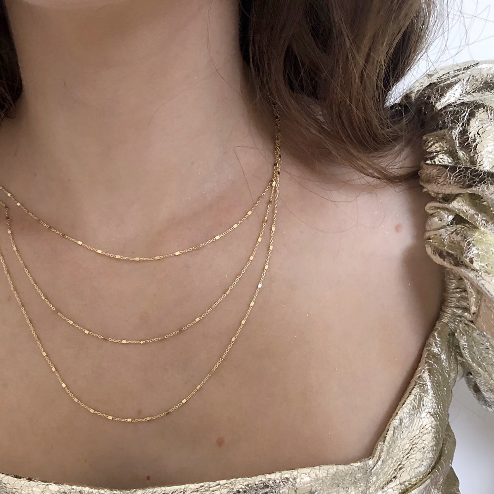 Jennifer Zeuner - Marchel Necklace in Gold Vermeil