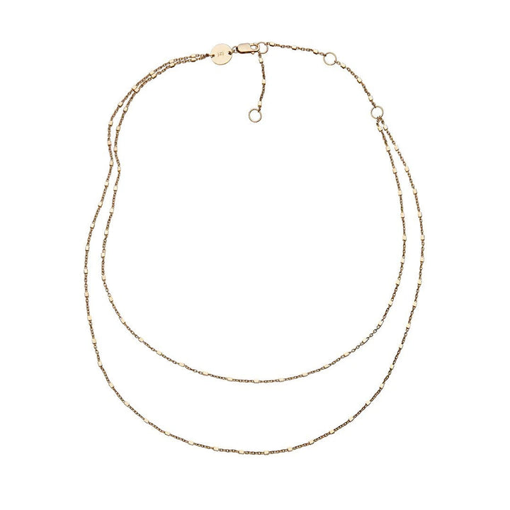 Jennifer Zeuner - Mav Layered Necklace in Gold Vermeil