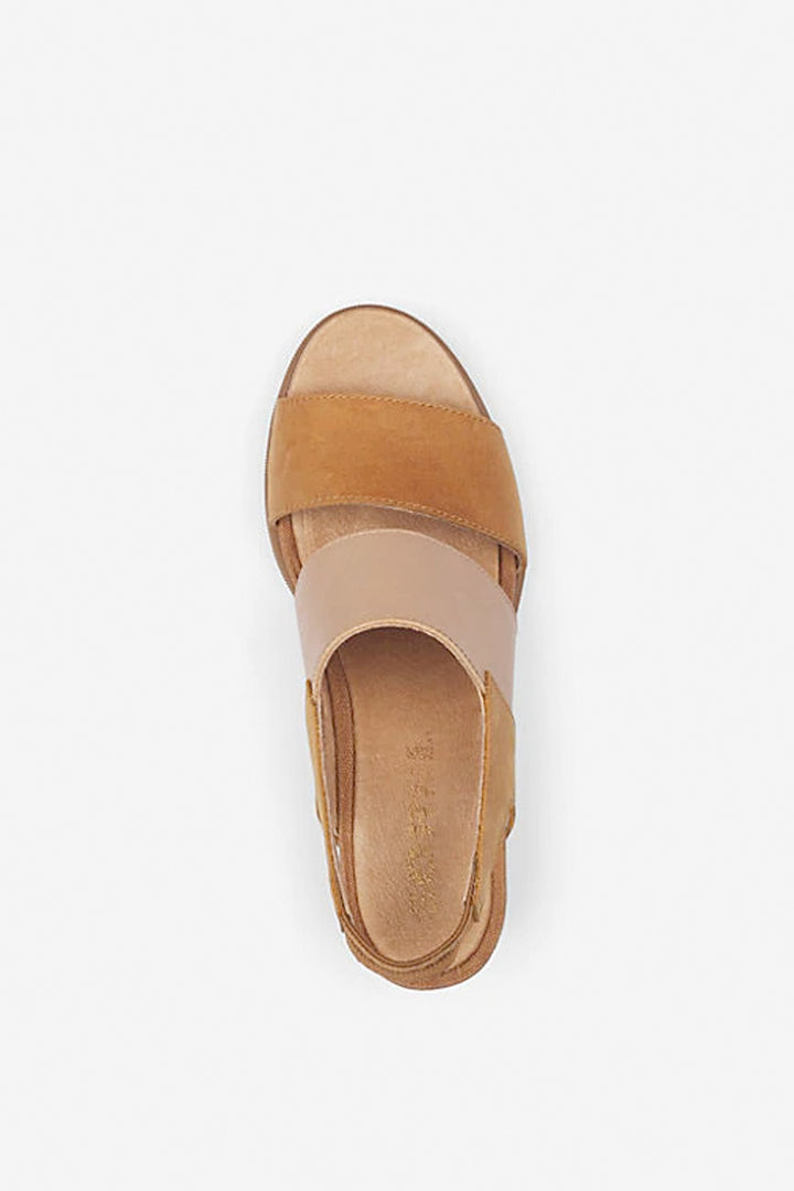 Sorel - Joanie II Slingback Wedges in Camel Brown