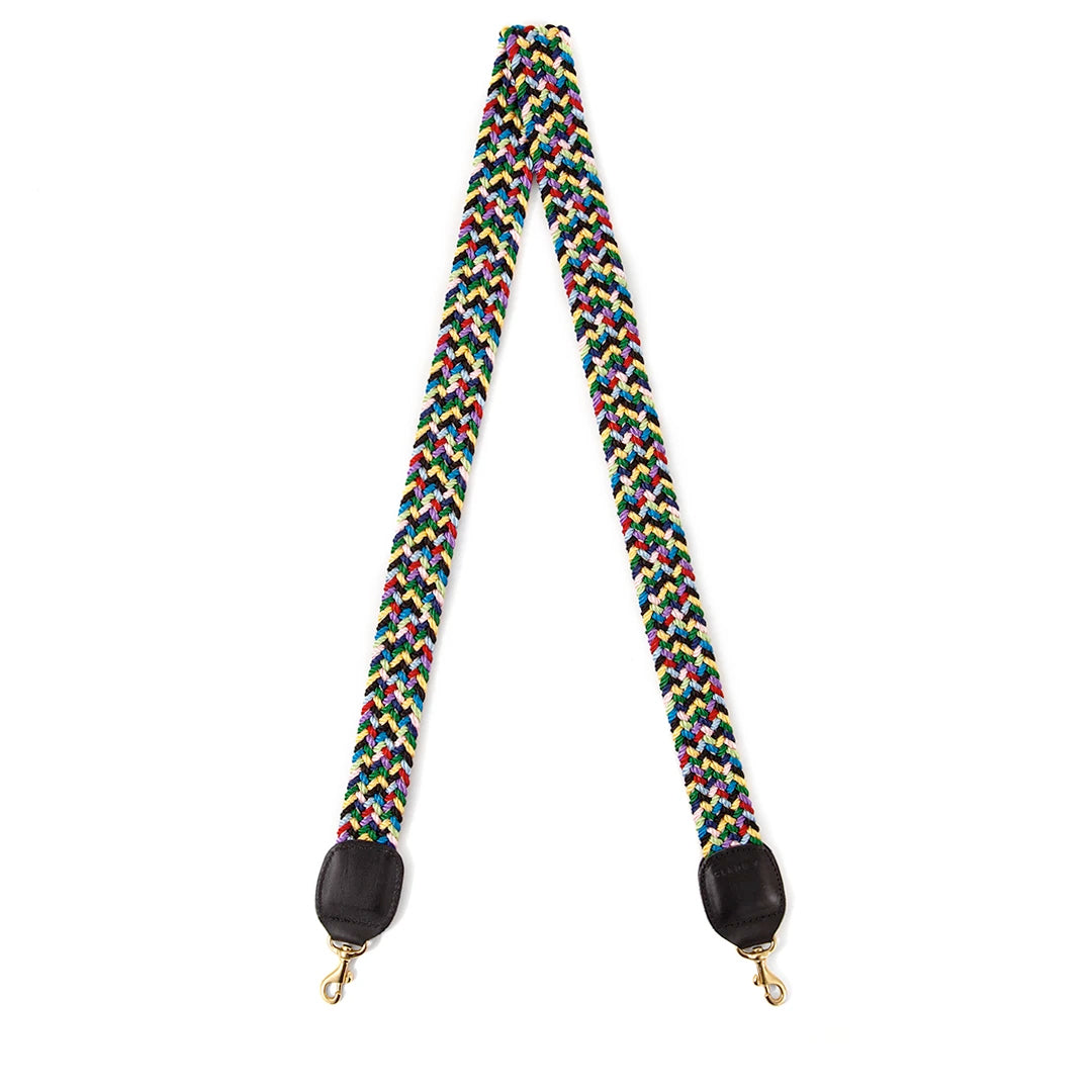 Clare V. - Crossbody Strap in Multi Webbing