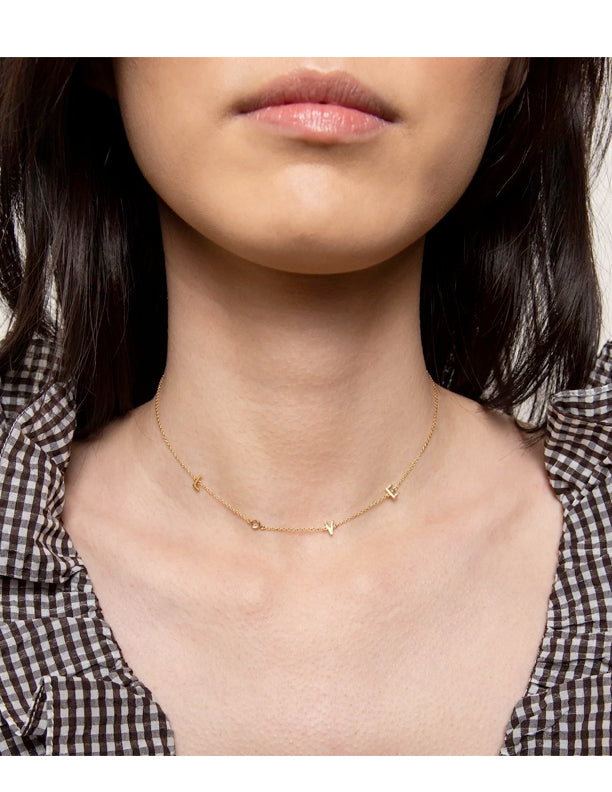 Jennifer Zeuner - Emerson Necklace in Yellow Vermeil